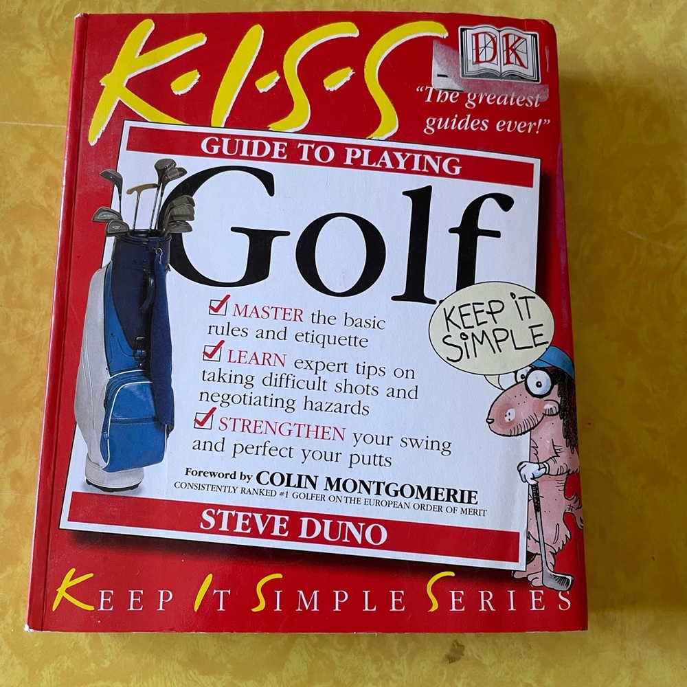 ⛳️🏌️‍♀️🏌️‍♂️K I S S GOLF BOOK